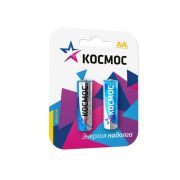 Элемент питания алкалиновый AA/LR6 BP-2 (блист.2шт) КОСМОС KOCLR62BL